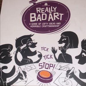 Really bad art board game